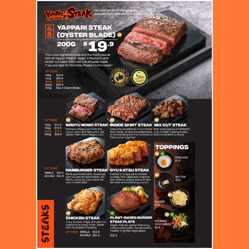 Yappari Steak Melbourne Central photo 5